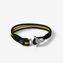 Yellow Blaze Rope Bracelet