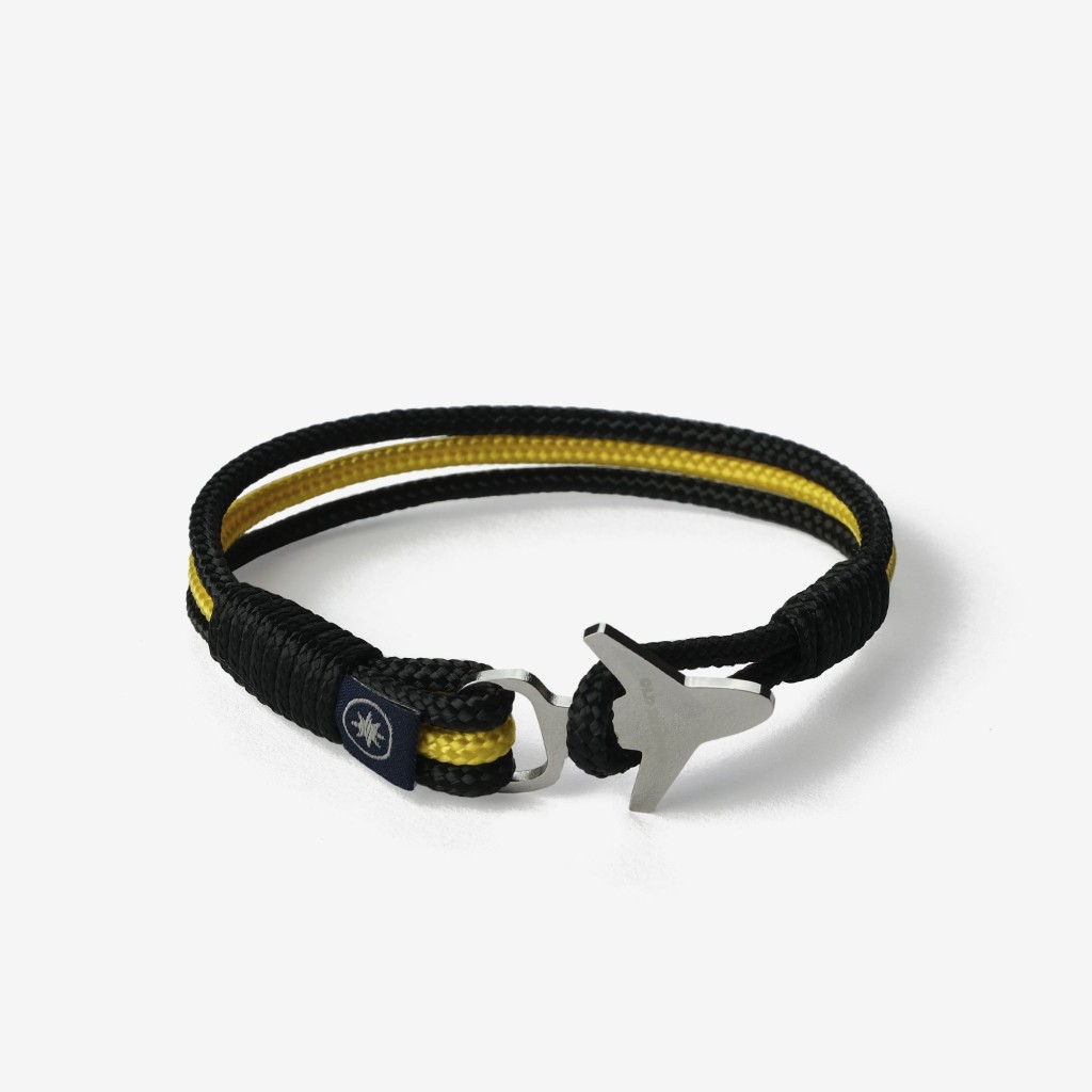 Yellow Blaze Rope Bracelet