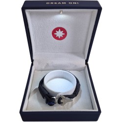 Blue Trifecta Rope Bracelet