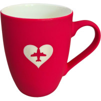 Aviatia da senzatia! Rubber Coated Mug