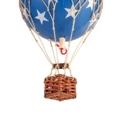 Balloon Floating The Skies - 8.5 cm - Blue Stars