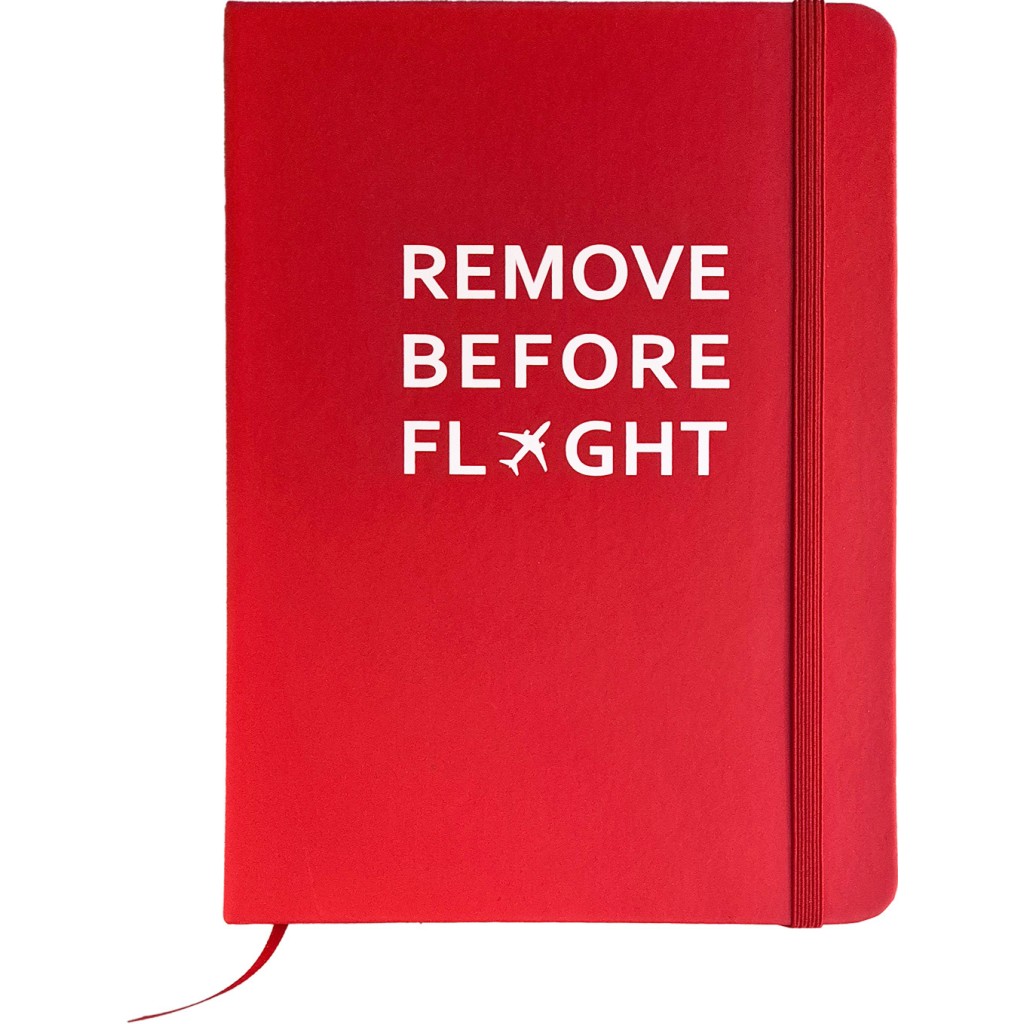 Remove Before Flight Notepad