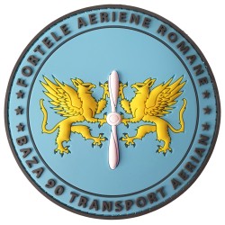 ROAF Baza 90 Transport Aerian „Comandor Aviator Gheorghe Banciulescu” - emblema din PVC cu velcro