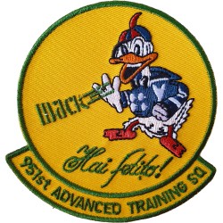 ROAF Escadrila 951 Aviatie Scoala - emblema brodata cu velcro