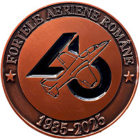 Moneda Aniversara 40 de ani de la primul zbor IAR-99