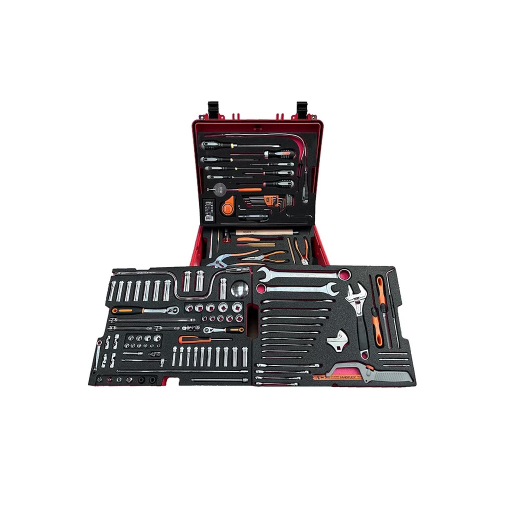 Red Box RBI9500 Aircraft Mechanic Hand Carry Tool Kit - Imperial (SAE / Standard) Kit - Includes 160 Tools
