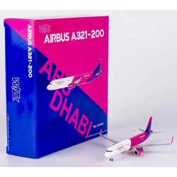 NG Model Airbus A321neo Wizz Air A6-WAD Scale 1:400 Aircraft Model