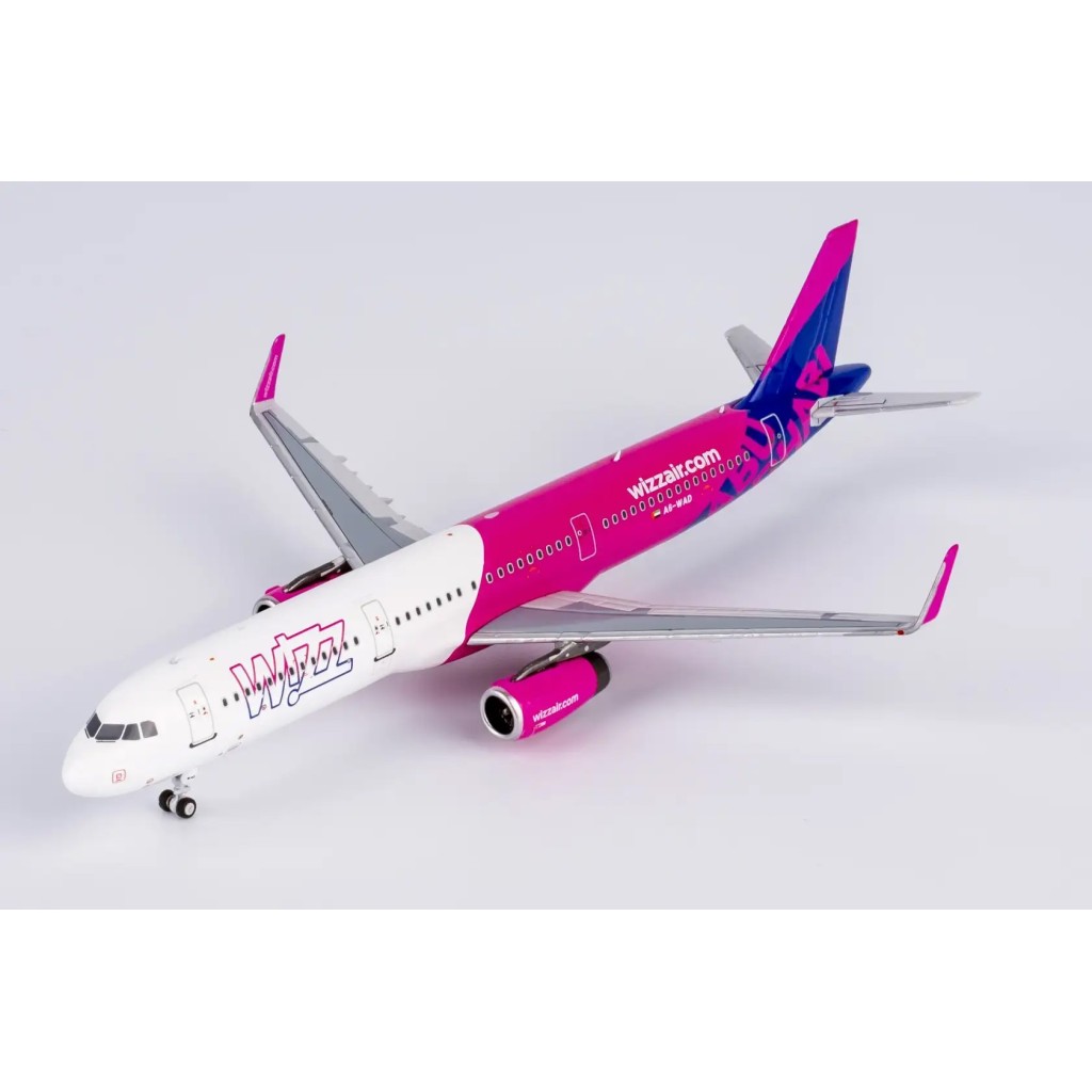 NG Model Airbus A321neo Wizz Air A6-WAD Scale 1:400 Aircraft Model