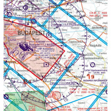Hungary VFR ICAO Chart Rogers Data 2026