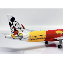 Macheta JC Wings Airbus A320neo Azul "Mickey Mouse nas nuvens" PR-YSH Scara 1:200