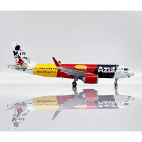 Macheta JC Wings Airbus A320neo Azul "Mickey Mouse nas nuvens" PR-YSH Scara 1:200