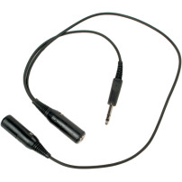 Pilot PA74 Dual Microphone Y-Adapter