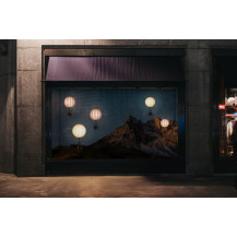 LED Illuminated Balloon Travels Light - 18 cm
