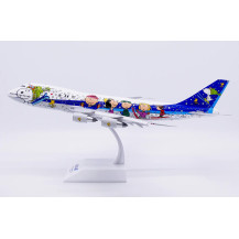 JC Wings Boeing 747-100 All Nippon (ANA) "Snoopy" Flaps Down JA8139 Scale 1:200 Aircraft Model