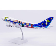 JC Wings Boeing 747-100 All Nippon (ANA) "Snoopy" Flaps Down JA8139 Scale 1:200 Aircraft Model