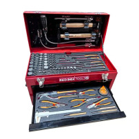 Red Box RBI9900TM Mechanic Metal Step Case with Tools - Metric Kit, includes 193 Tools