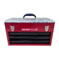 Red Box RBI9900TM Mechanic Metal Step Case with Tools - Metric Kit, includes 193 Tools
