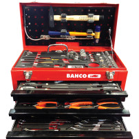 Red Box RBI9700TM Mechanic Metal Step Case with Tools - Imperial Kit, includes 149 Tools