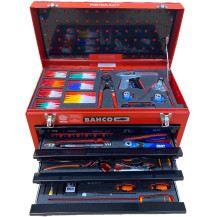 Red Box RBI9650TM - Avionics Trolley Case includes 266 tools