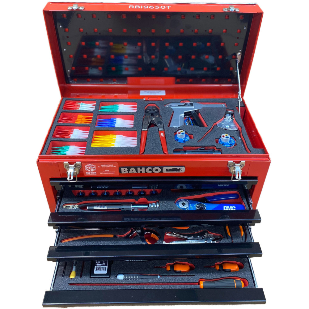 Red Box RBI9650TM - Avionics Trolley Case includes 266 tools