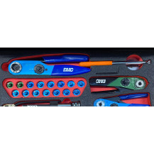 Red Box RBI9650TM - Avionics Trolley Case includes 266 tools