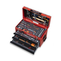 Red Box RBI9100TM Mechanic Metal Step Case with Tools - Imperial Kit, includes 148 Tools