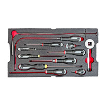 Red Box RBT310T Basic maintenance with 1/4″, 3/8″ and 1/2″ Drive - imperial (SAE / Standard) Kit , includes 106 Tools