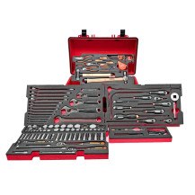Red Box RBT310T Basic maintenance with 1/4″, 3/8″ and 1/2″ Drive - imperial (SAE / Standard) Kit , includes 106 Tools