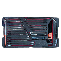 Red Box RBA3IN Mechanic Hand Trolley Case with Insulated Tools - Metric Kit, includes 194 tools