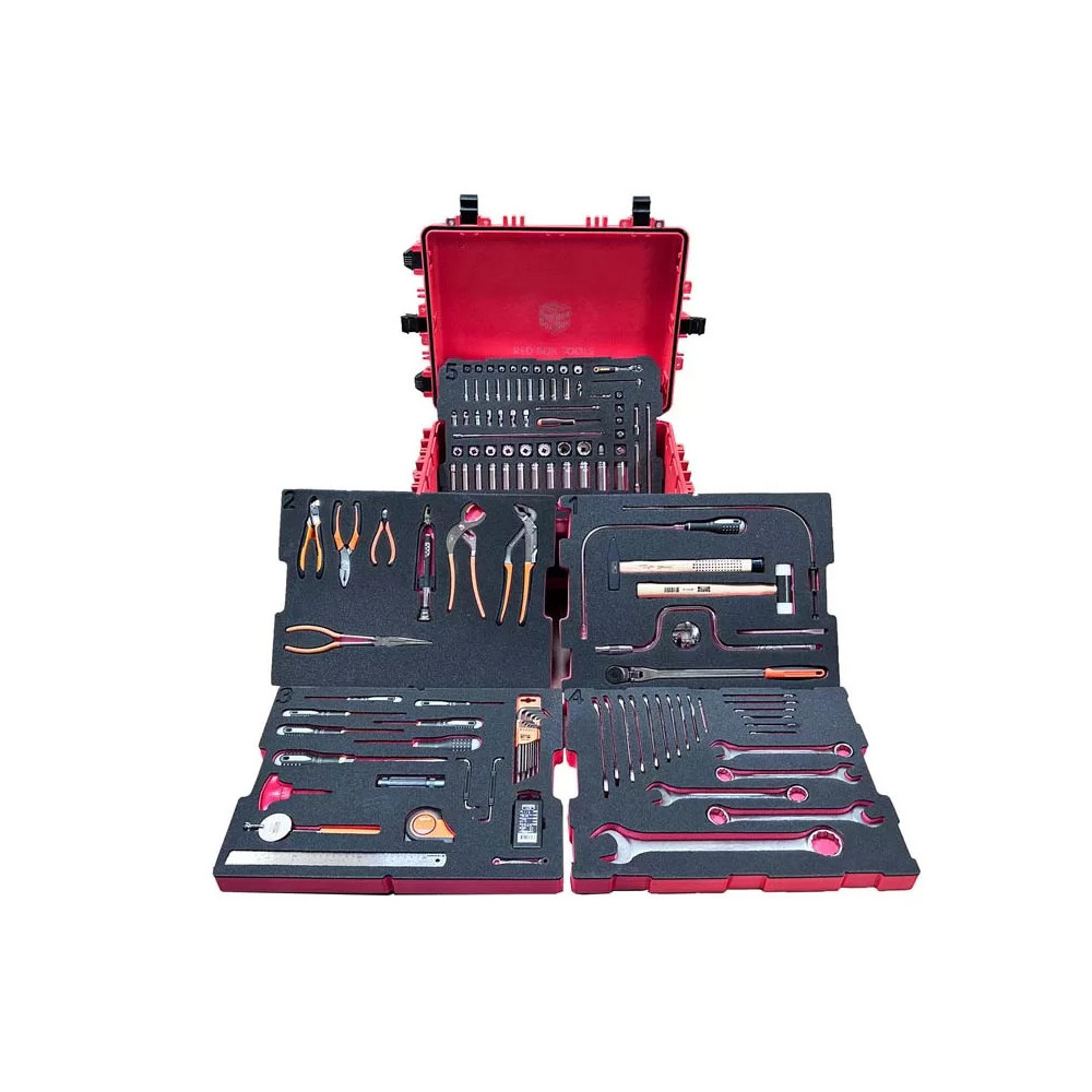 Red Box RBI4000T Travelling Aircraft Mechanic Kit - Includes 147 Tools