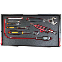 Red Box RBT260TDR Aircraft General Inspection And Maintenance Kit (With Torque Wrench Set) In Drawer Case