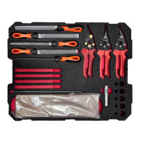 Red Box RBT250T Aviation Sheet Metal Tool Kit includes 158 Tools