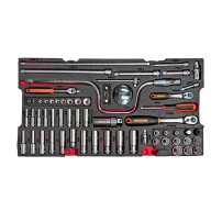 Red Box RBI8000T Aircraft Mechanic Kit - Imperial (SAE/Standard) / Metric Kit - Includes 236 Tools