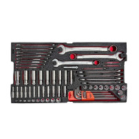 Red Box RBI8000T Aircraft Mechanic Kit - Imperial (SAE/Standard) / Metric Kit - Includes 236 Tools