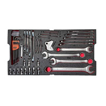 Red Box RBI8000T Aircraft Mechanic Kit - Imperial (SAE/Standard) / Metric Kit - Includes 236 Tools