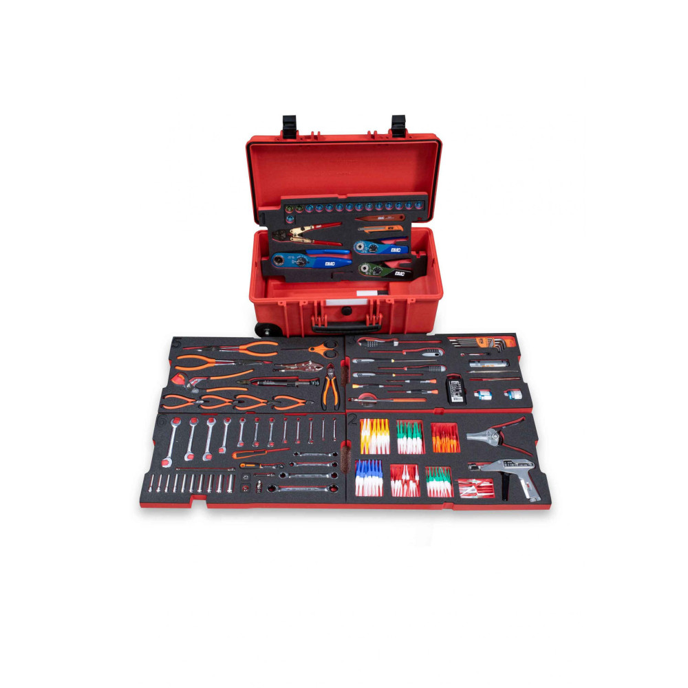 Red Box RBI9600MT Avionics Toolkit - 262 Piece Set, Metric