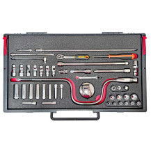Red Box RBI4000TDR – Travelling Aircraft Mechanic Kit In Drawer Case – Includes 147 Tools