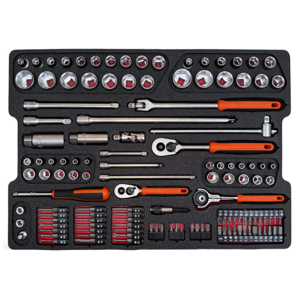 Red Box RBT602 - General Tool Set - Metric and Imperial (SAE / Standard) Kit – 169 Tools