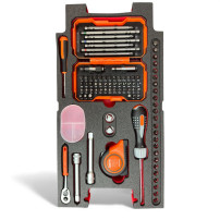 Red Box  RBT604T  General Tool Set with Nylon Tip Hammer  Metric and Imperial (SAE / Standard) Kit