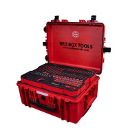 Red Box RBI8000ST- Aircraft Mechanic Kit – Imperial (SAE / Standard)/Metric Kit – Includes 236 Tools