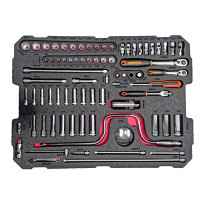 Red Box RBI8100ST Boeing Kit – Imperial (SAE / Standard) Kit – Includes 199 Tools and spare space in the foam