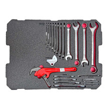 Red Box RBI8100ST Boeing Kit – Imperial (SAE / Standard) Kit – Includes 199 Tools and spare space in the foam