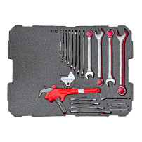 Red Box RBI8100ST Boeing Kit – Imperial (SAE / Standard) Kit – Includes 199 Tools and spare space in the foam