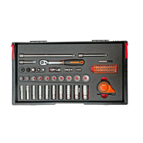Red Box RBI9400TDR – Aircraft Mechanics Kit In Drawer Case – Imperial (SAE / Standard) Kit – Includes 161 Tools