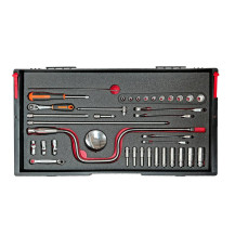 Red Box RBI9400TDR – Aircraft Mechanics Kit In Drawer Case – Imperial (SAE / Standard) Kit – Includes 161 Tools