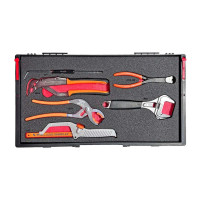 Red Box RBI9500TDR – Aircraft Mechanic Tool Kit In Drawer Case – Imperial (SAE / Standard) Kit – Includes 160 Tools