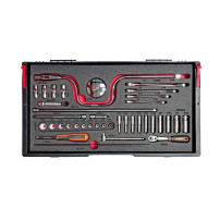 Red Box RBI9500TDR – Aircraft Mechanic Tool Kit In Drawer Case – Imperial (SAE / Standard) Kit – Includes 160 Tools