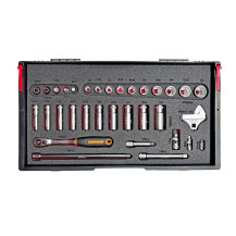 Red Box RBI9500TDR – Aircraft Mechanic Tool Kit In Drawer Case – Imperial (SAE / Standard) Kit – Includes 160 Tools