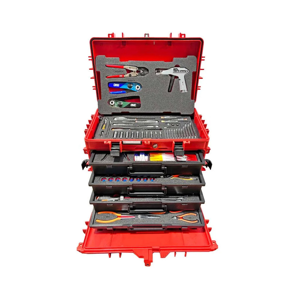 Red Box RBI9650TDR - Avionics Trolley Case - Includes 266 Tools