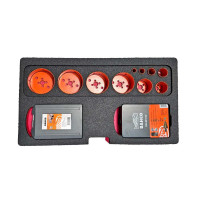 Red Box RBT250TDR Aviation Sheet Metal Tool Kit includes 158 Tools